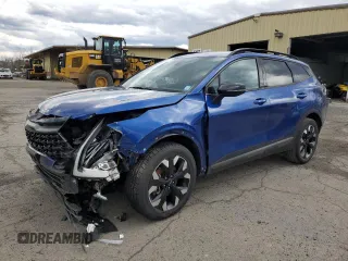 2023 Kia Sportage X-Line with VIN 5XYK6CAF1PG012271, listed as a Copart auction lot 53190145 with 49,392 mi miles and Salvage Title. Bid and sale history available at carsss.com. Image 1.