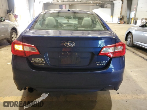 2015 Subaru Legacy Premium with VIN 4S3BNAH65F3002147, listed as a Copart auction lot 62460985 with 105,561 mi miles and Salvage title. Bid and sale history available at DreamBid. Image 6.