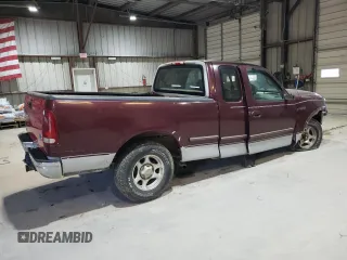 1997 Ford F-150 XL with VIN 1FTEX17L4VNB66880, listed as a Copart auction lot 46084745 with 224,185 mi miles and Salvage title. Bid and sale history available at DreamBid. Image 3.