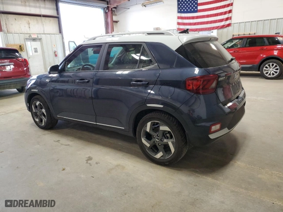 2020 Hyundai Venue SEL with VIN KMHRC8A38LU022777, listed as a Copart auction lot 45315475 with 38,980 mi miles and Salvage Title. Bid and sale history available at carsss.com. Image 2.
