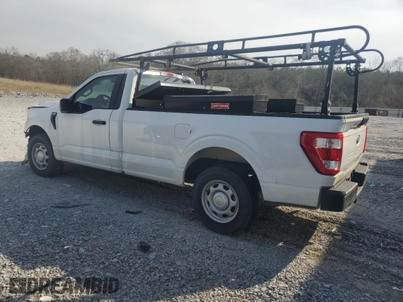 2022 Ford F-150 XL with VIN 1FTMF1CB2NKE78001, listed as a Copart auction lot 49133775 with 52,998 mi miles and Clean Title. Bid and sale history available at carsss.com. Image 2.