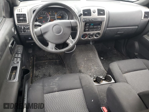 2007 GMC Canyon SLE2 with VIN 1GTDT13E978223946, listed as a Copart auction lot 72610594 with 92,032 mi miles and Salvage Title. Bid and sale history available at carsss.com. Image 8.