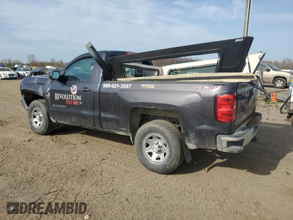 2014 Chevrolet Silverado 1500 Work Truck with VIN 1GCNKPEH9EZ174417, listed as a Copart auction lot 54237685 with Not Provided miles and Salvage Title. Bid and sale history available at DreamBid. Image 2.