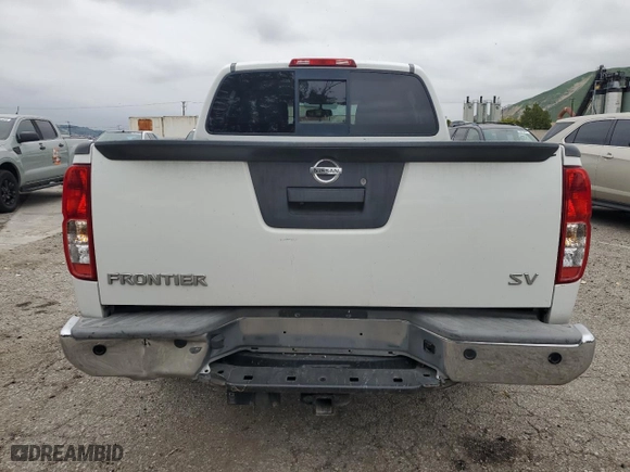 2016 Nissan Frontier S with VIN 1N6AD0ERXGN761659, listed as a Copart auction lot 50616805 with 100844 miles and Salvage Title. Bid and sale history available at carsss.com. Image 6.