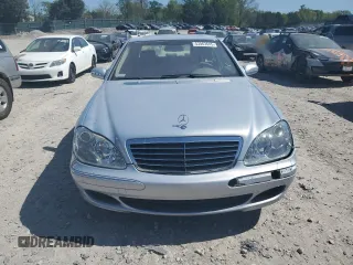 2004 Mercedes-Benz S 320/430/500 with VIN WDBNG75JX4A386291, listed as a Copart auction lot 53063845 with 31,376 mi miles and Salvage Title. Bid and sale history available at carsss.com. Image 5.