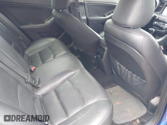 2015 Kia Optima SX Turbo with VIN 5XXGR4A62FG370758, listed as a IAAI auction lot 41631878 with 161,548 mi miles. Bid and sale history available at carsss.com. Image 8.