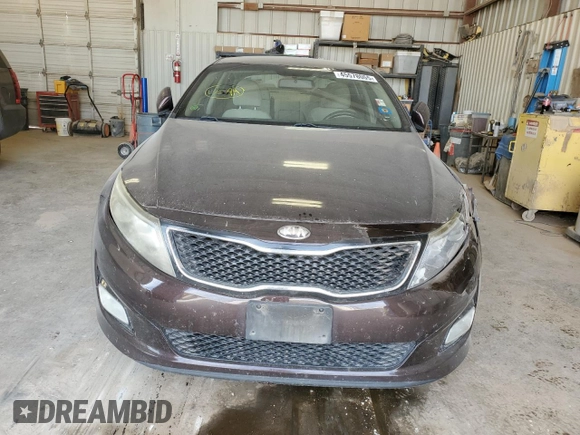 2014 Kia Optima LX with VIN 5XXGM4A71EG306765, listed as a Copart auction lot 45578065 with 169,820 mi miles and Salvage Title. Bid and sale history available at carsss.com. Image 5.