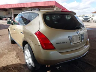 2004 Nissan Murano SL with VIN JN8AZ08T34W212858, listed as a IAAI auction lot 41779057 with 152,506 mi miles. Bid and sale history available at carsss.com. Image 3.
