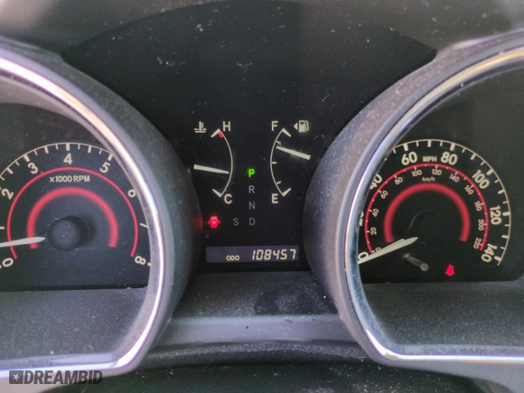 2011 Toyota Highlander with VIN 5TDBK3EH5BS060181, listed as a Copart auction lot 50558775 with 108,457 mi miles and Salvage Title. Bid and sale history available at carsss.com. Image 9.