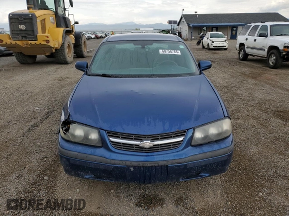 2005 Chevrolet Impala with VIN 2G1WF52E559336733, listed as a Copart auction lot 60756765 with 123,858 mi miles and Clean title. Bid and sale history available at DreamBid. Image 5.