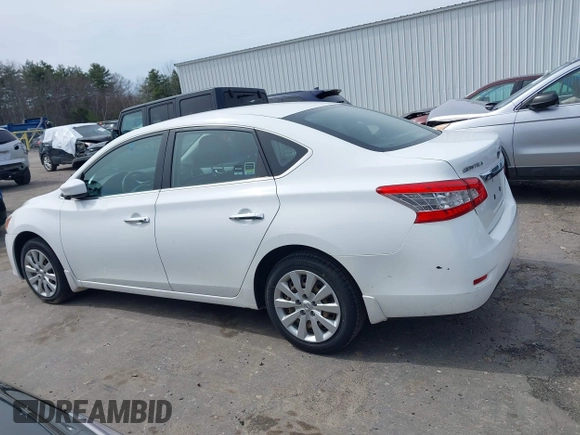 2015 Nissan Sentra SR with VIN 3N1AB7AP1FY263134, listed as a IAAI auction lot 41933142 with 160,232 mi miles and . Bid and sale history available at DreamBid. Image 12.