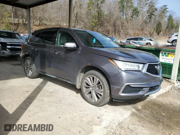 2017 Acura MDX Technology z VIN 5FRYD3H5XHB012595, wystawiony jako Copart lot #48132595 z przebiegiem 130 782 mil mil oraz Szkoda całkowita • Salvage title. Historia ofert i sprzedaży dostępna na DreamBid. Obrazek 4.