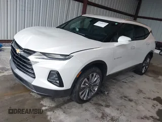 2022 Chevrolet Blazer Premier z VIN 3GNKBLR46NS148039, wystawiony jako IAAI lot #42264392 z przebiegiem 68 246 mil mil oraz . Historia ofert i sprzedaży dostępna na DreamBid. Obrazek 2.