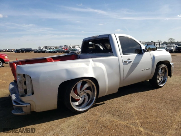2011 Chevrolet Silverado 1500 Work Truck with VIN 1GCNCPEX0BZ420397, listed as a Copart auction lot 49412615 with 91,633 mi miles and Salvage Title. Bid and sale history available at carsss.com. Image 3.