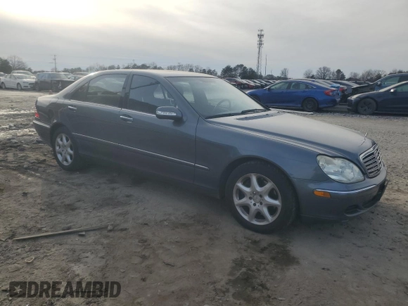2006 Mercedes-Benz S 430 with VIN WDBNG83J96A466080, listed as a Copart auction lot 43235265 with 180,137 mi miles and Clean Title. Bid and sale history available at carsss.com. Image 4.