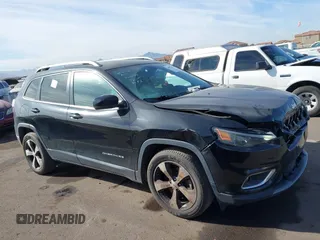 2019 Jeep Cherokee Limited with VIN 1C4PJLDB1KD455802, listed as a IAAI auction lot 40872153 with 82,986 mi miles and . Bid and sale history available at DreamBid. Image 13.