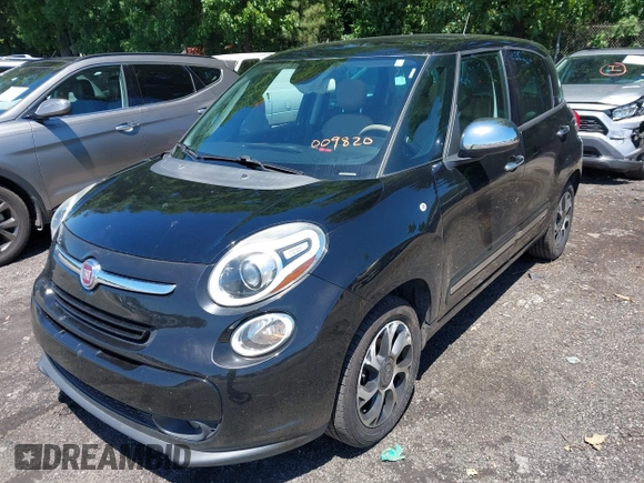 2014 FIAT 500L Lounge with VIN ZFBCFACH3EZ009820, listed as a IAAI auction lot 42294242 with 84,557 mi miles and . Bid and sale history available at DreamBid. Image 2.