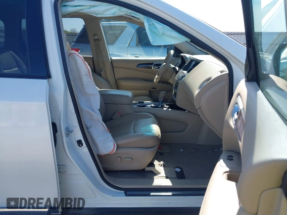 2015 Nissan Pathfinder SL with VIN 5N1AR2MM4FC707351, listed as a IAAI auction lot 42334235 with 124,017 mi miles and . Bid and sale history available at DreamBid. Image 5.