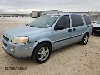 2007 Chevrolet Uplander LS Fleet with VIN 1GNDV23W07D140462, listed as a Copart auction lot 84762064 with 196,299 mi miles and Salvage Title. Bid and sale history available at carsss.com. Image 1.