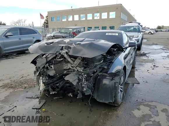 2018 Ford Mustang GT with VIN 1FA6P8CFXJ5106339, listed as a Copart auction lot 46749215 with 113,244 mi miles and Salvage Title. Bid and sale history available at DreamBid. Image 14.