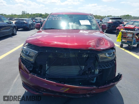 2018 Dodge Durango GT with VIN 1C4RDHDG5JC239657, listed as a IAAI auction lot 42203858 with 156,861 mi miles and . Bid and sale history available at DreamBid. Image 13.