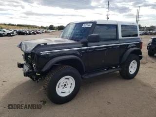 2024 Ford Bronco with VIN 1FMDE4CH2RLA74426, listed as a Copart auction lot 76751144 with 629 mi miles and Salvage title. Bid and sale history available at DreamBid. Image 1.
