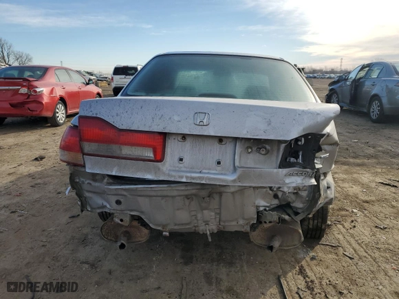 2001 Honda Accord Sdn EX w/Leather with VIN 1HGCG16511A065924, listed as a Copart auction lot 43258395 with 129,847 mi miles and Salvage Title. Bid and sale history available at carsss.com. Image 6.