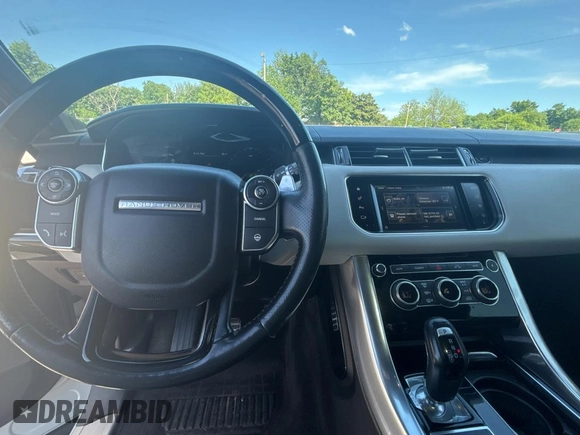 2016 Land Rover Range Rover Sport V8 Dynamic with VIN SALWR2EF7GA574309, listed as a Copart auction lot 55685005 with 142,160 mi miles and Clean Title. Bid and sale history available at carsss.com. Image 9.
