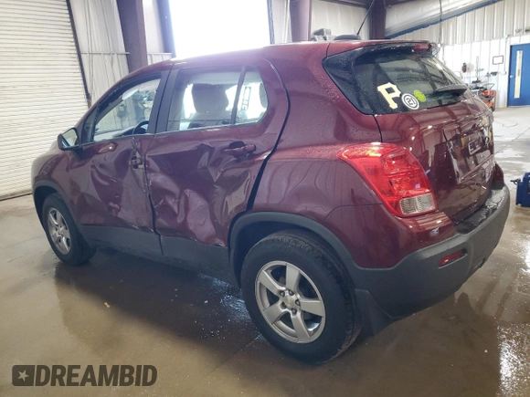2016 Chevrolet Trax LS z VIN 3GNCJNSB5GL257875, wystawiony jako Copart lot #49535085 z przebiegiem 125 556 mil mil oraz Szkoda całkowita • Salvage title. Historia ofert i sprzedaży dostępna na DreamBid. Obrazek 2.