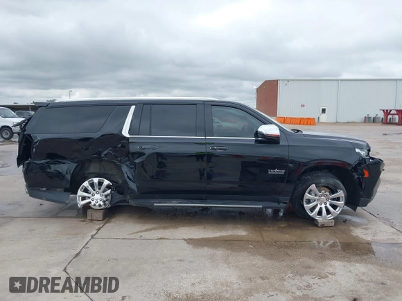2024 Chevrolet Suburban Premier with VIN 1GNSCFKD9RR214598, listed as a IAAI auction lot 42201922 with 38,567 mi miles and . Bid and sale history available at DreamBid. Image 14.