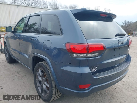 2021 Jeep Grand Cherokee Limited z VIN 1C4RJFBG1MC565928, wystawiony jako IAAI lot #41814256 z przebiegiem 70 324 mil mil oraz . Historia ofert i sprzedaży dostępna na DreamBid. Obrazek 3.