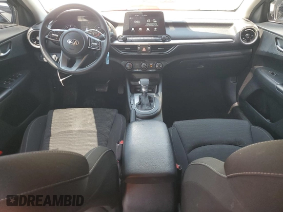 2021 Kia Forte FE with VIN 3KPF24AD2ME341474, listed as a Copart auction lot 61896575 with 77,545 mi miles and Salvage title. Bid and sale history available at DreamBid. Image 8.