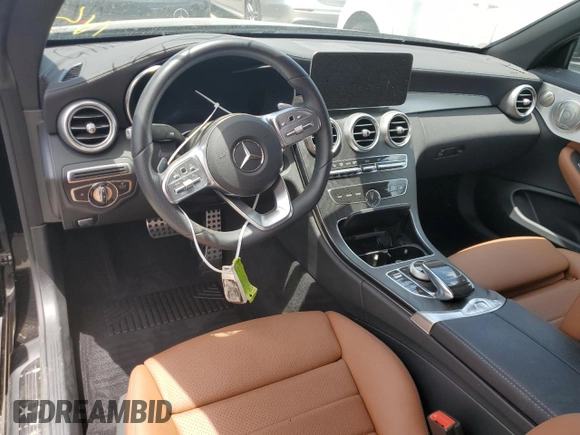 2022 Mercedes-Benz C 300 with VIN W1KWK8DB4NG114859, listed as a Copart auction lot 49192623 with Not Provided miles and . Bid and sale history available at DreamBid. Image 8.
