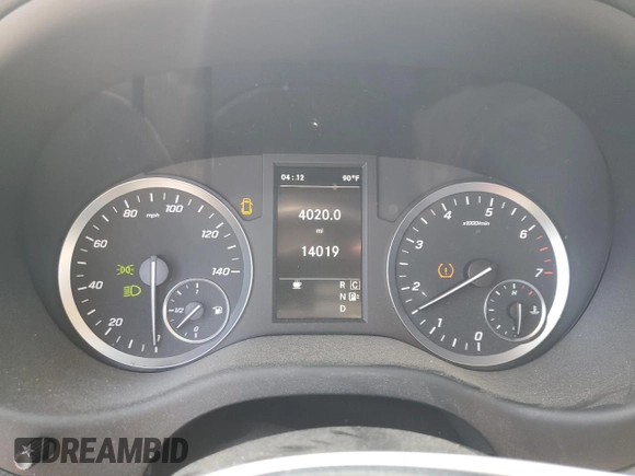 2023 Mercedes-Benz Metris Cargo with VIN W1YV0BEY6P4321698, listed as a Copart auction lot 65737114 with 14,019 mi miles and Salvage title. Bid and sale history available at DreamBid. Image 9.