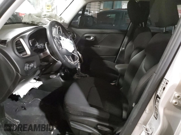 2017 Jeep Renegade Latitude with VIN ZACCJBBB6HPF37241, listed as a Copart auction lot 47377685 with 142,566 mi miles and Salvage Title. Bid and sale history available at carsss.com. Image 7.