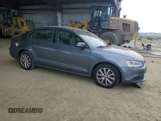 2012 Volkswagen Jetta Sedan SE w/Convenience & Sunroof PZEV with VIN 3VWBP7AJ1CM427707, listed as a Copart auction lot 45992795 with 130,766 mi miles and Salvage Title. Bid and sale history available at carsss.com. Image 4.
