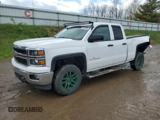 2014 Chevrolet Silverado 1500 Work Truck with VIN 1GCRCPEH7EZ145819, listed as a Copart auction lot 55676065 with 160,720 mi miles and Clean Title. Bid and sale history available at DreamBid. Image 1.