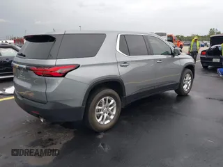 2023 Chevrolet Traverse LS with VIN 1GNERFKW6PJ340667, listed as a IAAI auction lot 42340837 with 26,746 mi miles and . Bid and sale history available at DreamBid. Image 4.