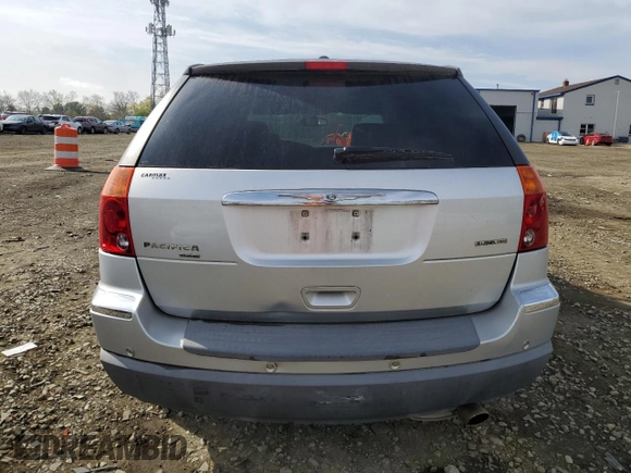 2006 Chrysler Pacifica Touring with VIN 2A8GF68406R825079, listed as a Copart auction lot 53496405 with 191,948 mi miles and Salvage title. Bid and sale history available at DreamBid. Image 6.
