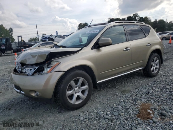 2006 Nissan Murano SE with VIN JN8AZ08W16W552233, listed as a Copart auction lot 73136474 with 114,406 mi miles and Salvage Title. Bid and sale history available at carsss.com. Image 1.