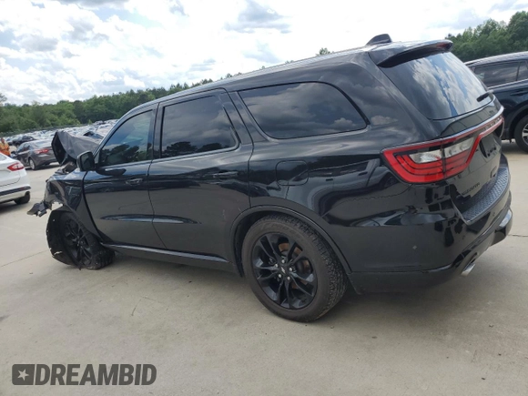 2020 Dodge Durango R/T z VIN 1C4SDHCT3LC393741, wystawiony jako Copart lot #56969185 z przebiegiem Nie podano mil oraz Szkoda całkowita • Salvage title. Historia ofert i sprzedaży dostępna na DreamBid. Obrazek 2.