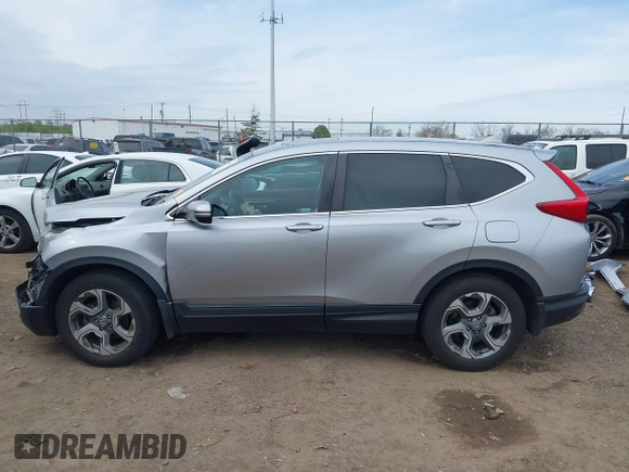 2019 Honda CR-V EX with VIN 2HKRW2H5XKH638800, listed as a IAAI auction lot 42061457 with 54,440 mi miles. Bid and sale history available at carsss.com. Image 15.