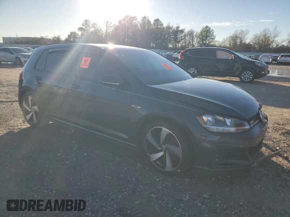 2020 Volkswagen Golf GTI S with VIN 3VW5T7AU4LM003909, listed as a Copart auction lot 36851424 with 70,586 mi miles. Bid and sale history available at carsss.com. Image 4.