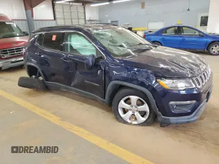 2019 Jeep Compass Latitude with VIN 3C4NJDBB2KT678814, listed as a Copart auction lot 51784175 with Not Provided miles and Salvage Title. Bid and sale history available at DreamBid. Image 4.