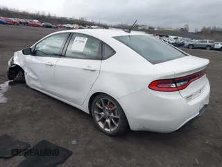 2015 Dodge Dart SXT with VIN 1C3CDFBB3FD141234, listed as a IAAI auction lot 41728508 with 123,251 mi miles and . Bid and sale history available at DreamBid. Image 3.