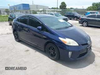 2012 Toyota Prius One with VIN JTDKN3DU9C0334475, listed as a IAAI auction lot 42787213 with 280,818 mi miles and . Bid and sale history available at DreamBid. Image 1.