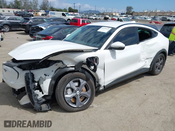 2022 Ford Mustang Mach-E Select with VIN 3FMTK1RM9NMA28589, listed as a IAAI auction lot 42259329 with Not provided miles and . Bid and sale history available at DreamBid. Image 23.
