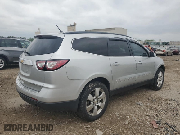 2014 Chevrolet Traverse LTZ z VIN 1GNKVJKD6EJ253350, wystawiony jako Copart lot #54688345 z przebiegiem 230 479 mil mil oraz Szkoda całkowita • Salvage title. Historia ofert i sprzedaży dostępna na DreamBid. Obrazek 3.