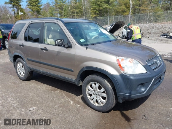 2005 Honda CR-V EX with VIN JHLRD78885C057778, listed as a IAAI auction lot 42005355 with 167,952 mi miles and . Bid and sale history available at DreamBid. Image 1.