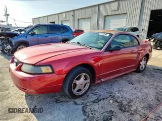 2002 Ford Mustang Standard with VIN 1FAFP40482F101065, listed as a Copart auction lot 62633895 with 223,363 mi miles and Salvage title. Bid and sale history available at DreamBid. Image 1.
